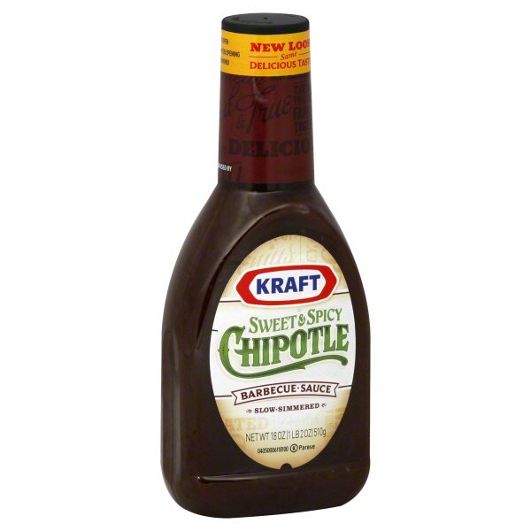 Kraft Sweet and Spicy Chipotle Barbecue Sauce Shop Sauces & Marinades