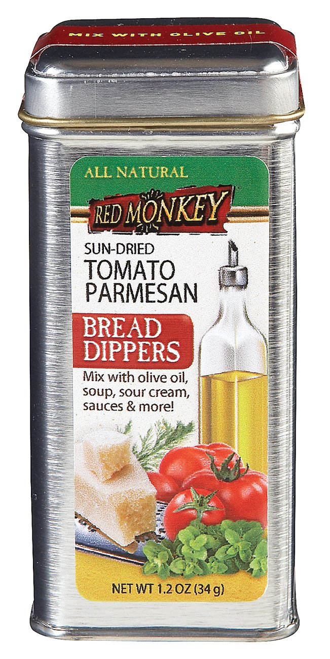 Red Monkey Sundried Tomato Parmesan Bread Dippers Shop Spice Mixes at