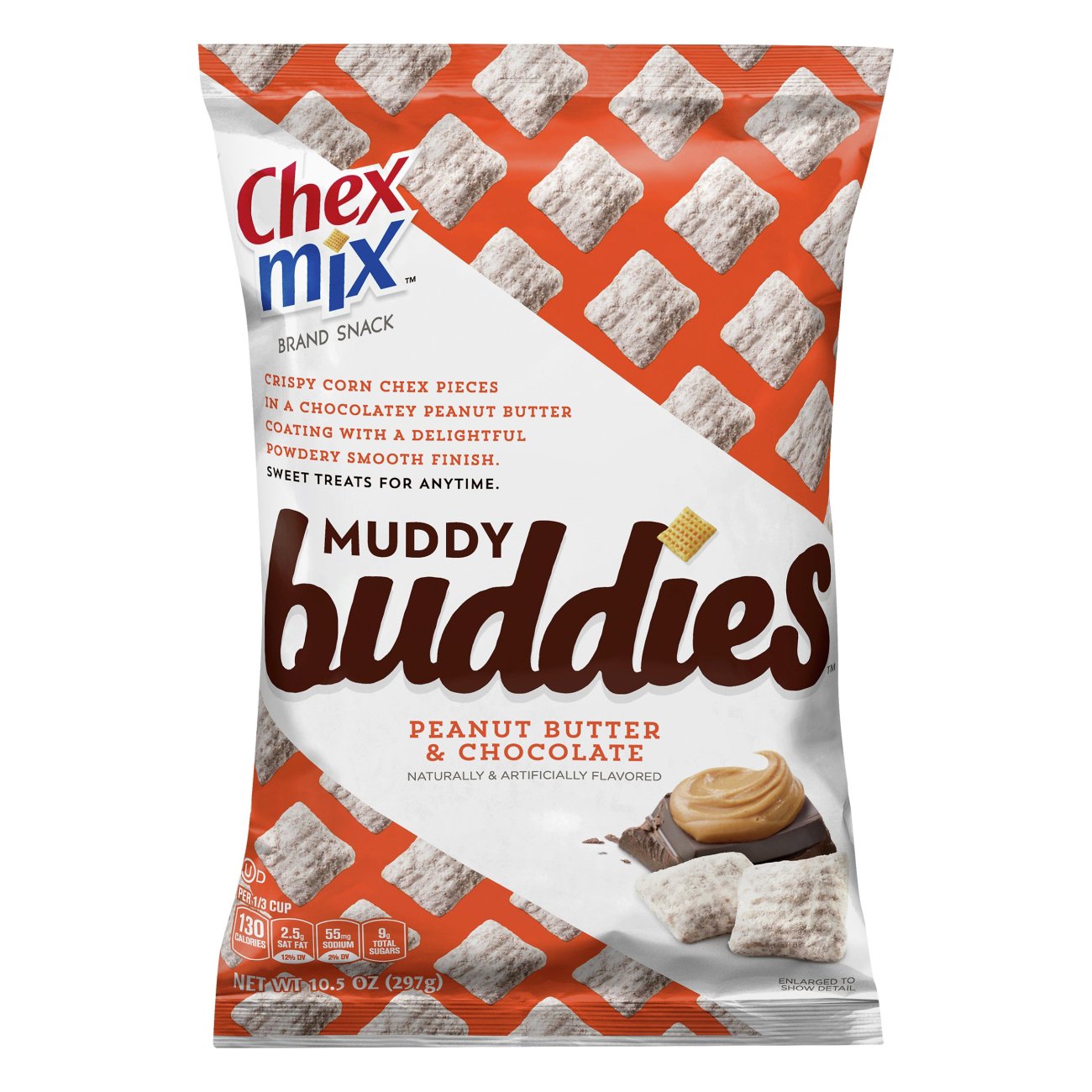 Chex Mix Peanut Butter Chocolate Muddy Buddies Snack Mix Shop Chips 