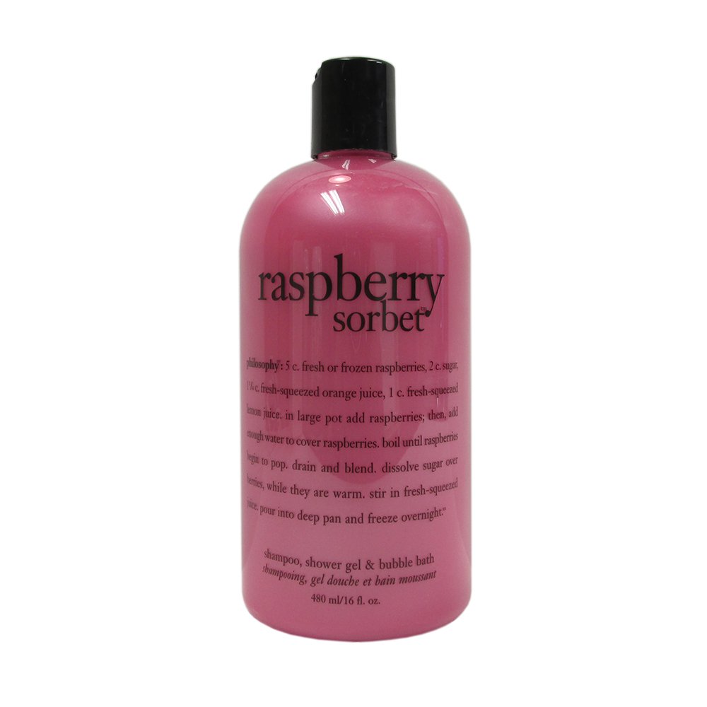 Philosophy Raspberry Sorbet 3In1 Shampoo Shower Gel and Bubble Bath