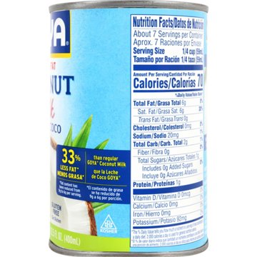 Goya Reduced Fat Coconut Milk