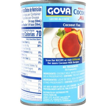 Goya Reduced Fat Coconut Milk