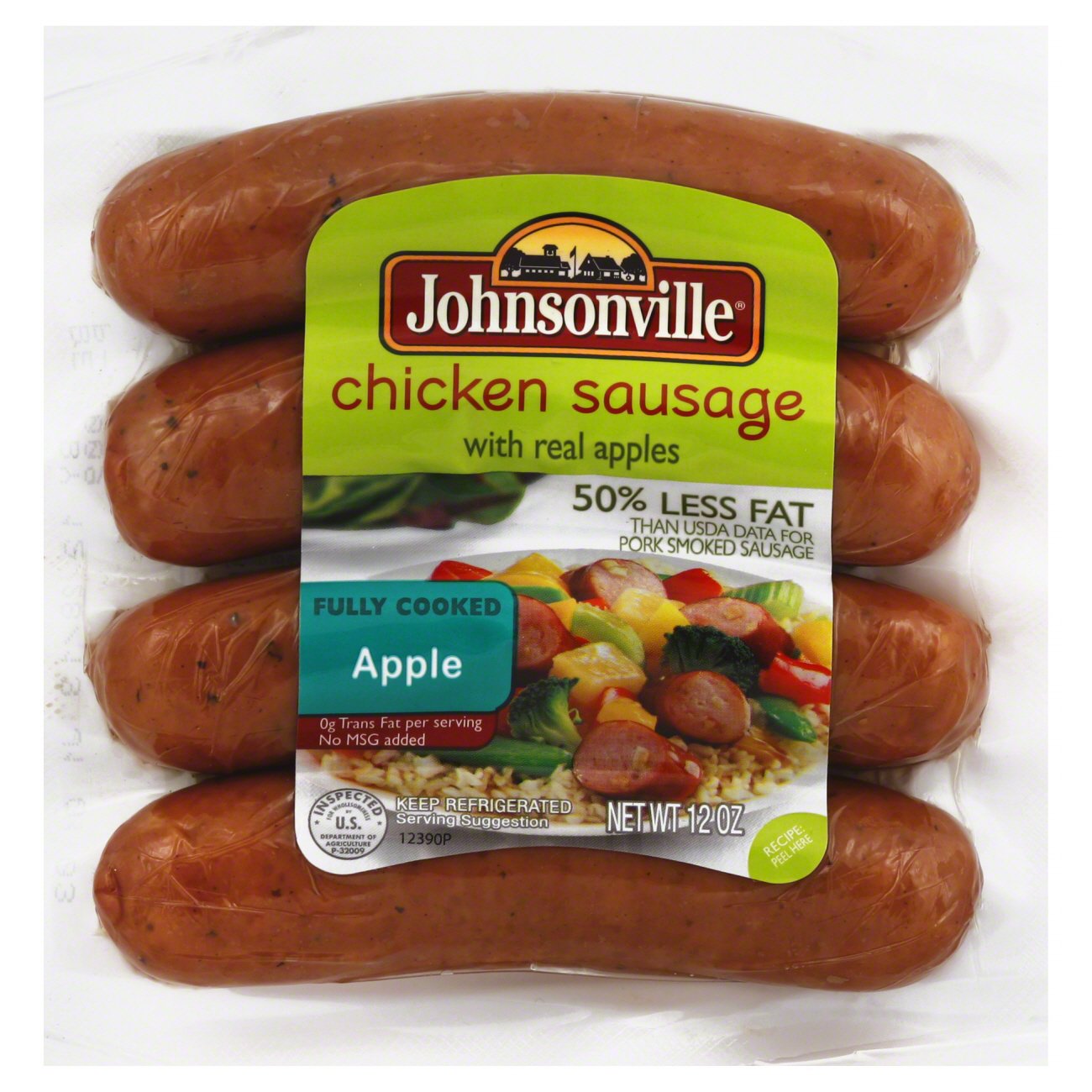 Johnsonville Apple Chicken Sausage - Shop Sausage at H-E-B