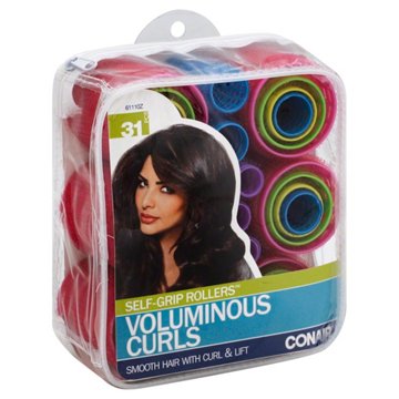 Conair Self-Grip Volume and Lift Rollers, 31 ct