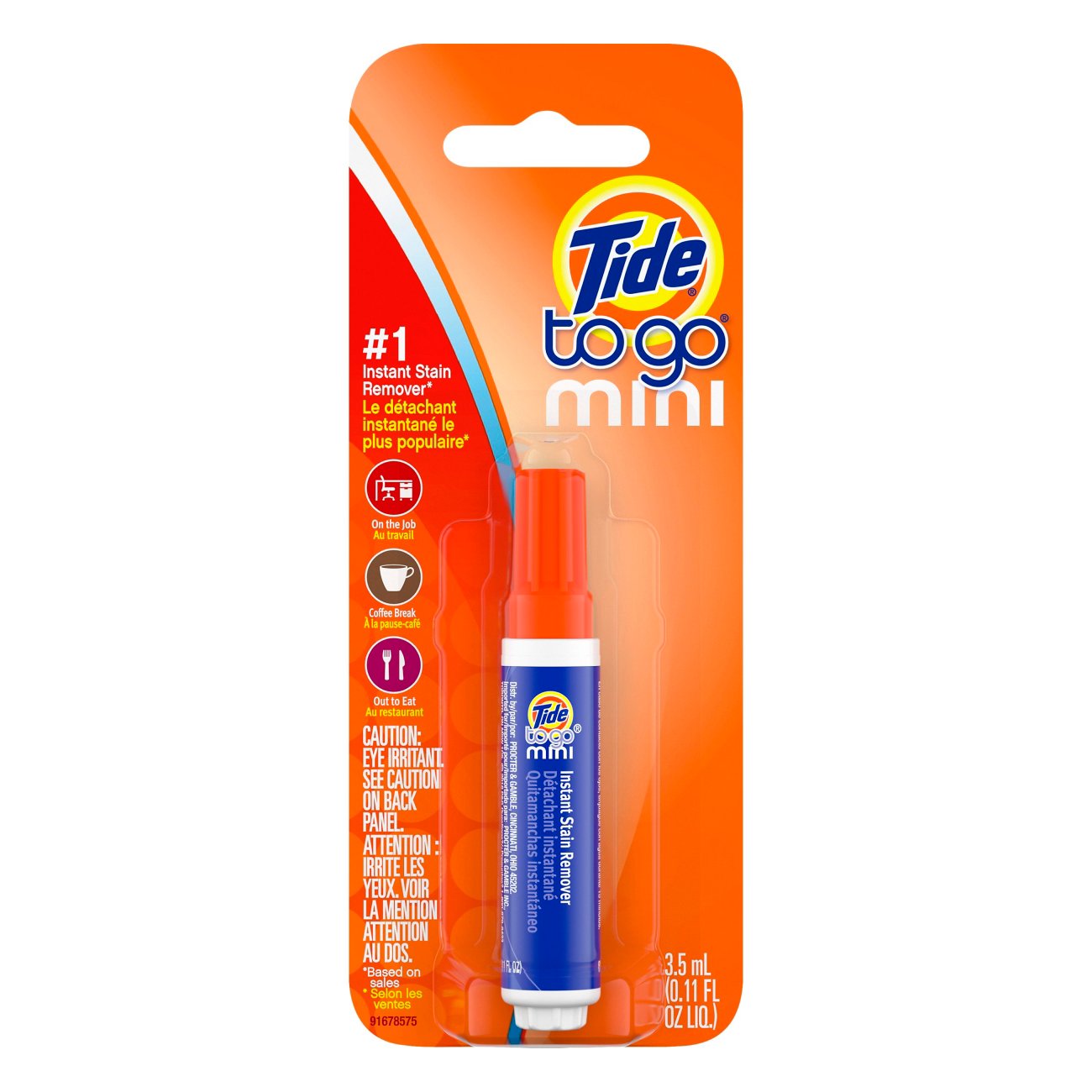 Tide To Go Mini Instant Stain Remover Pen Shop Stain removers at HEB