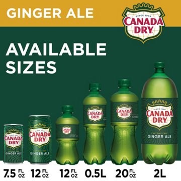 Canada Dry Ginger Ale, Caffeine Free