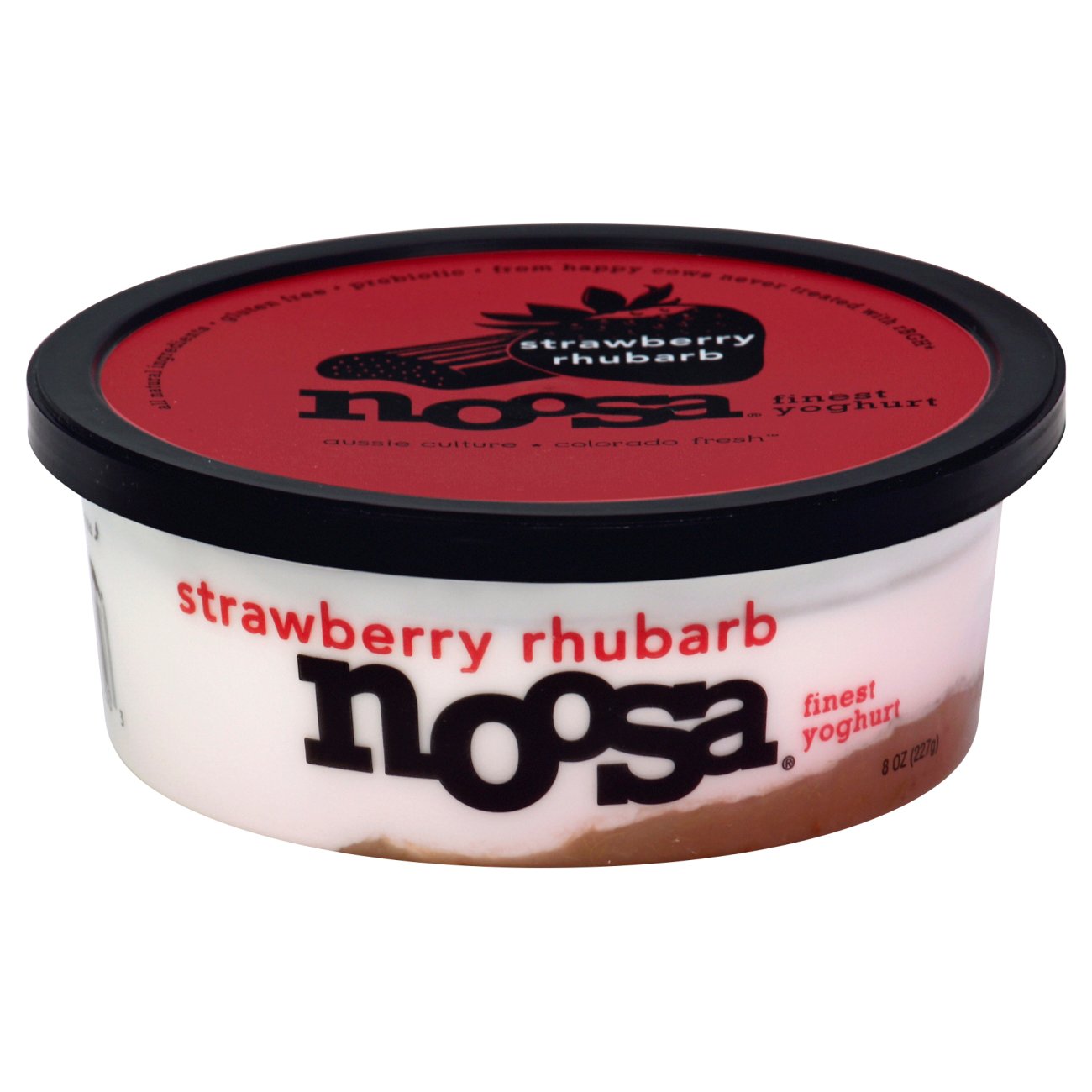 Noosa Strawberry Rhubarb Yoghurt - Shop Yogurt at H-E-B