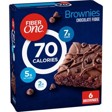 Fiber One 70 Calories Chocolate Fudge Brownies
