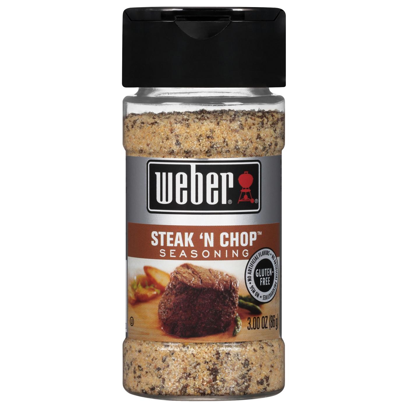 Weber Steak 'N Chop Seasoning; image 1 of 3