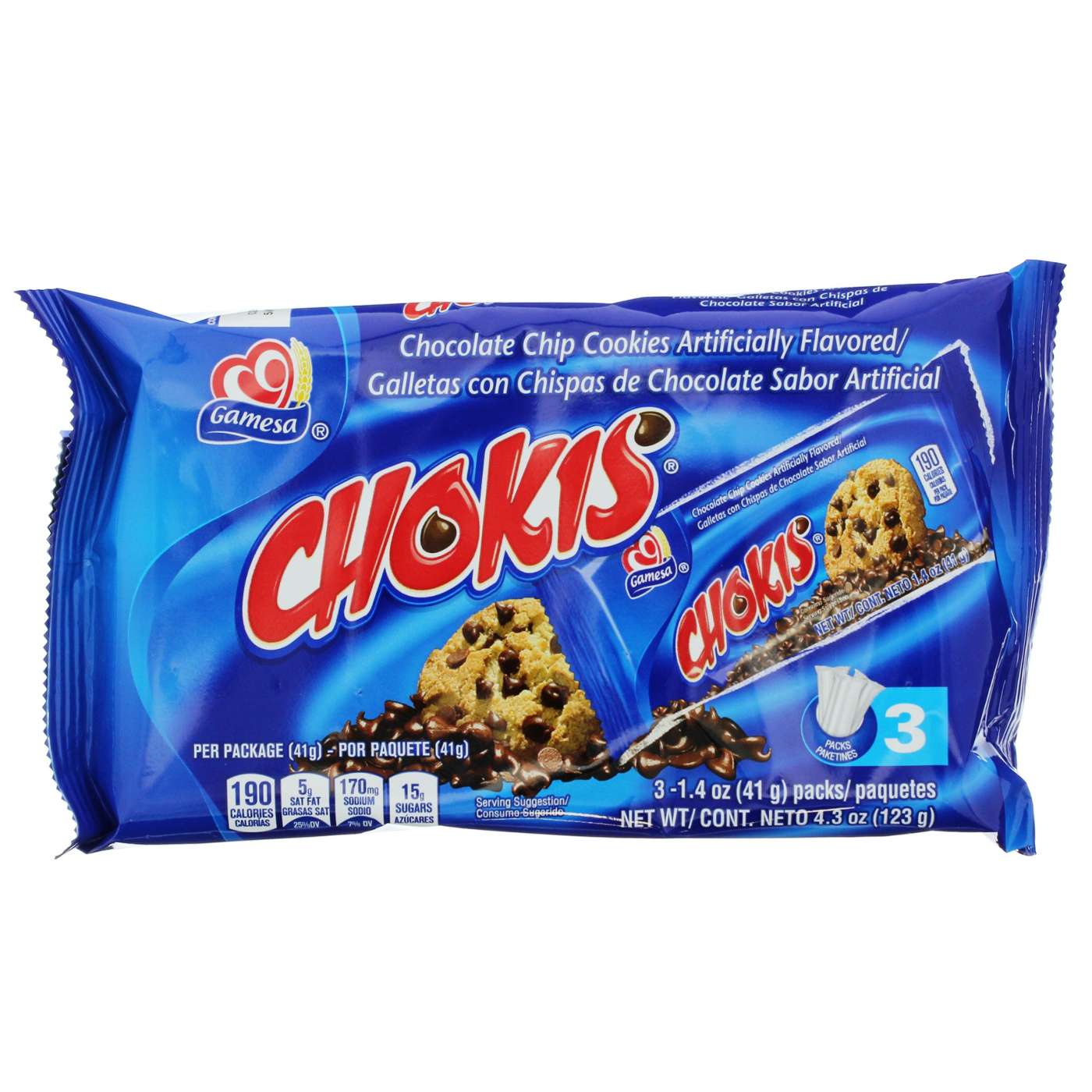 Gamesa Chokis Cookies; image 1 of 2