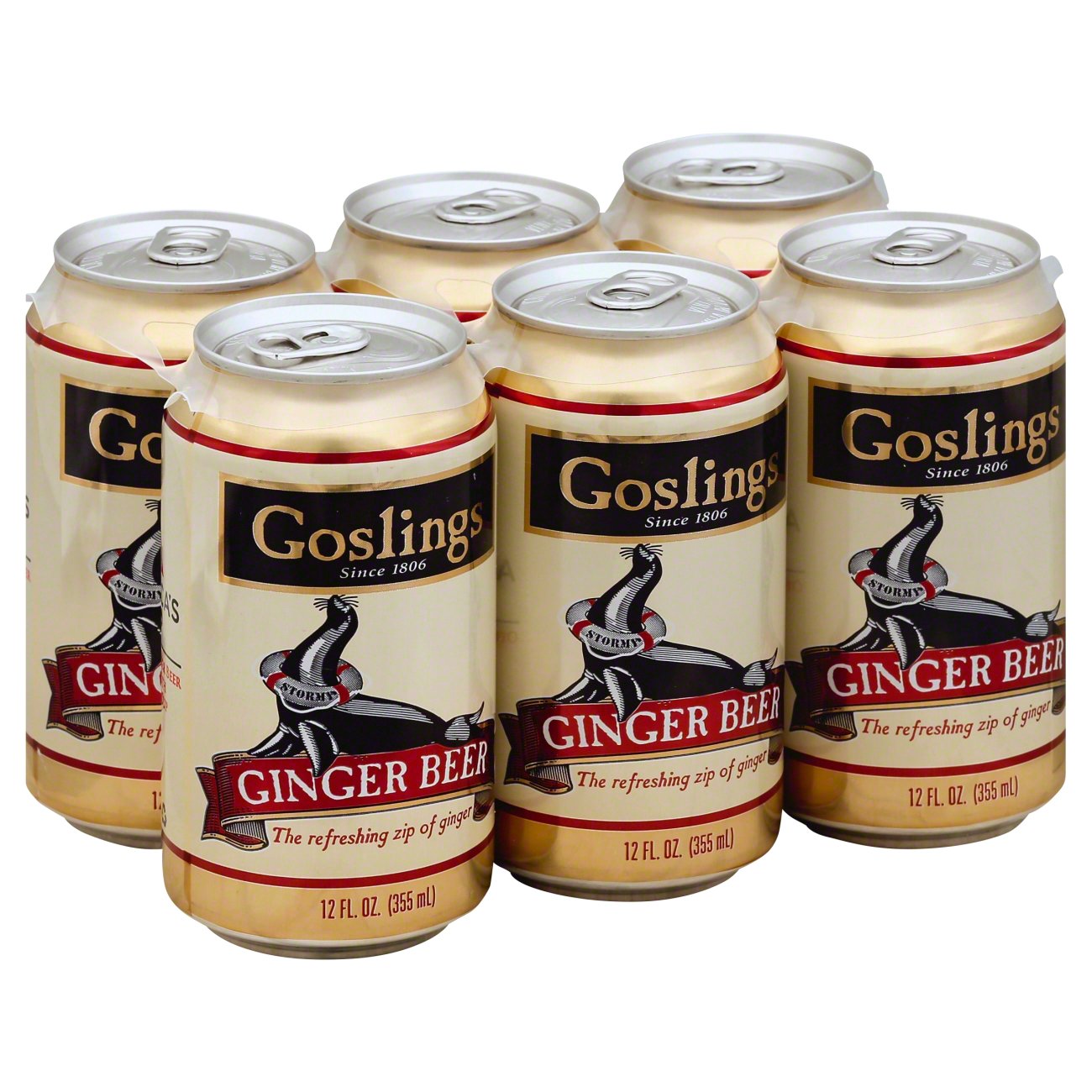 Gosling's Stormy Ginger Beer 12 oz Cans Shop Soda at HEB