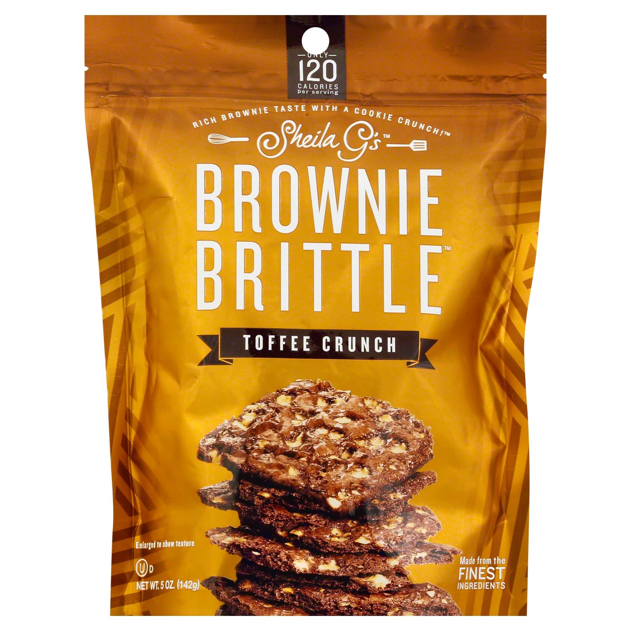 Sheila G's Toffee Crunch Brownie Brittle Shop Cookies at HEB