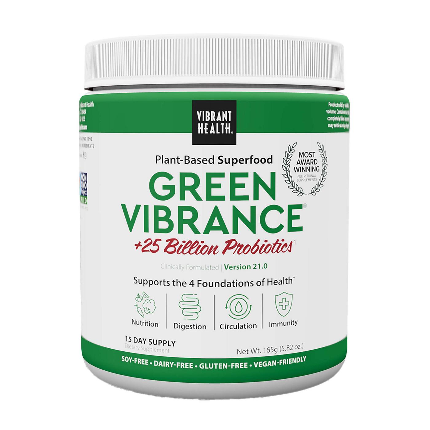 Vibrant Health Green Vibrance Superfood Powder; image 1 of 5