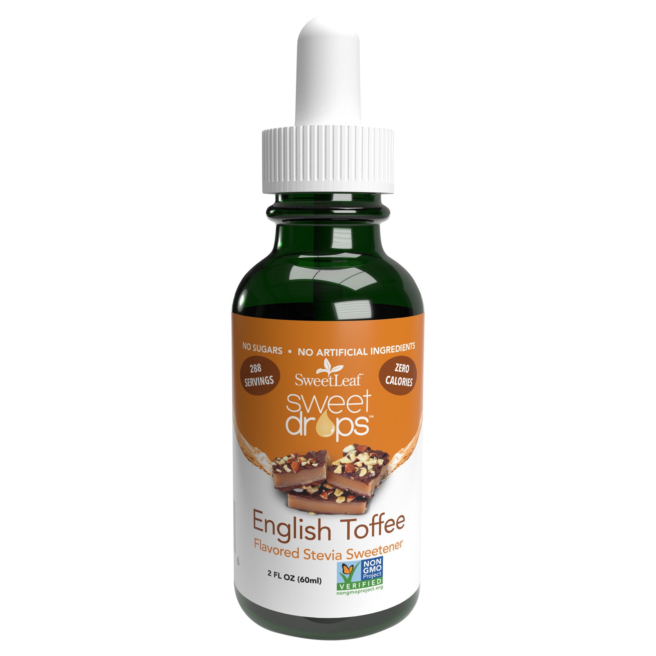 Sweet Leaf Sweet Drops Liquid Stevia Sweetener English Toffee Shop