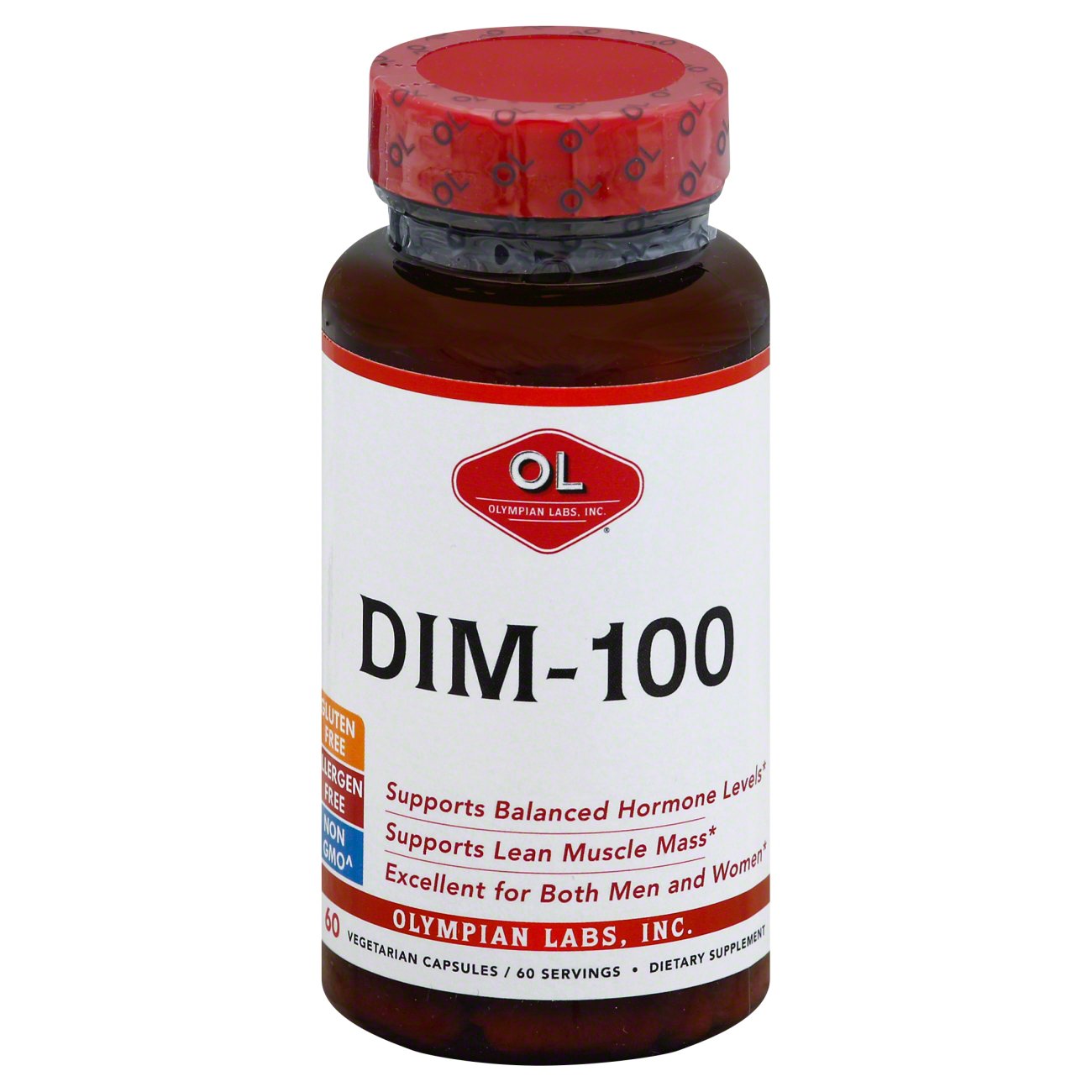 Olympian Labs Dim 100 Mg Vegetarian And Kosher Capsules Shop Diet