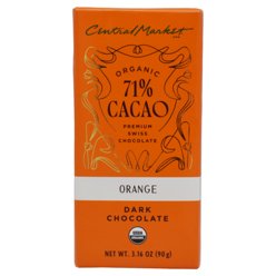 Carstens Lübecker Dark Chocolate Orange Marzipan Bar, 4.9 oz