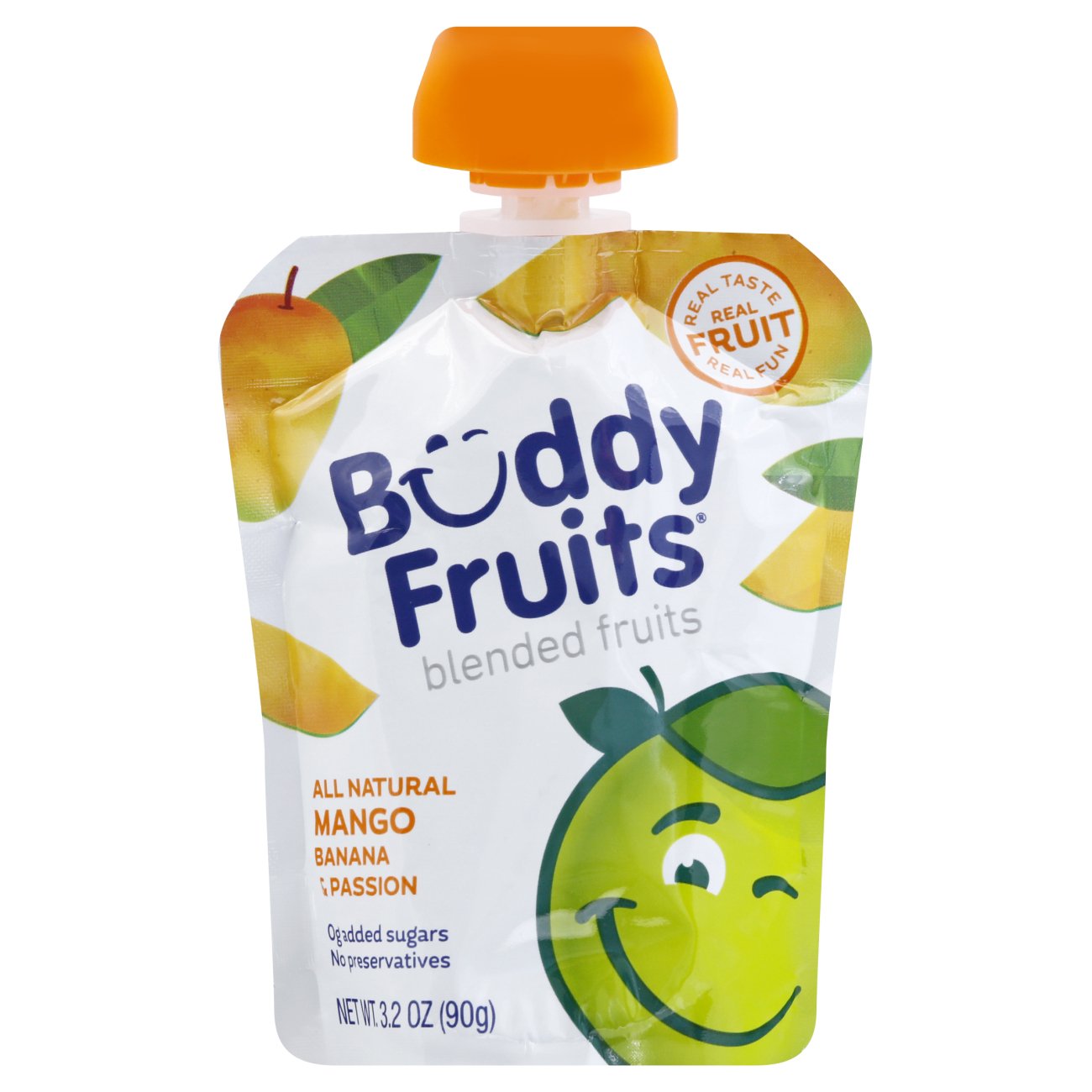 Buddy Fruits Mango Passion & Banana Pure Blended Fruit - Shop Baby Food ...