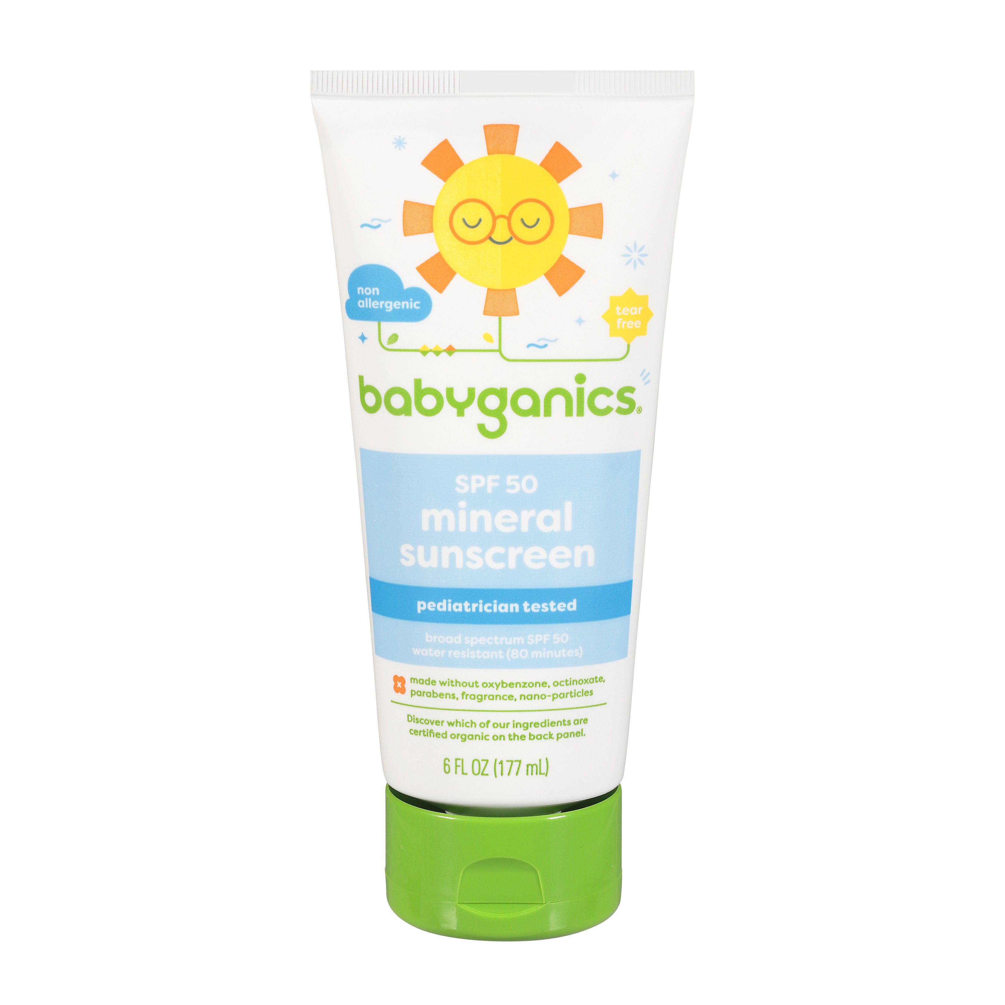 babyganics baby sunscreen lotion spf 50