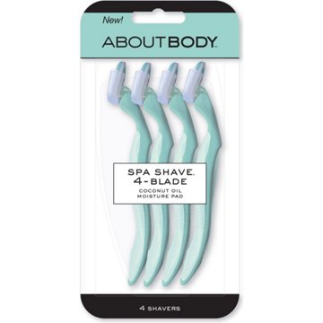 About Body Spa Shave 4-Blade Women's Razors