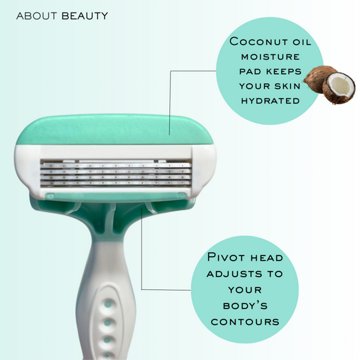 About Body Spa Shave 4-Blade Women's Razors