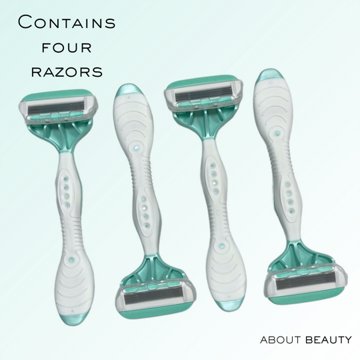 About Body Spa Shave 4-Blade Women's Razors