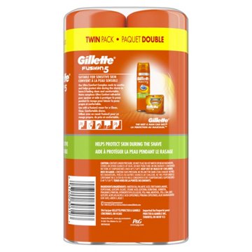 Gillette Fusion5 Shave Gel - Ultra Sensitive, 2 pk
