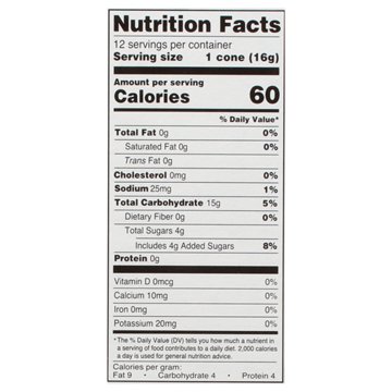 Joy Gluten Free Sugar Cones, 12 ct