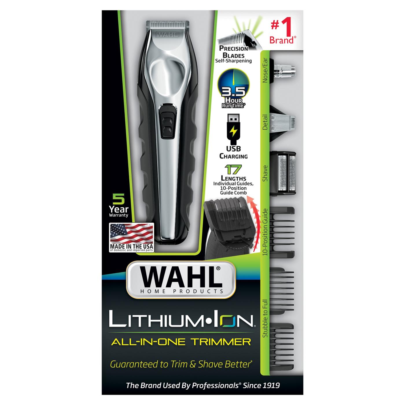 Wahl All-in-one Rechargeable Lithium Ion Grooming Kit; image 1 of 10
