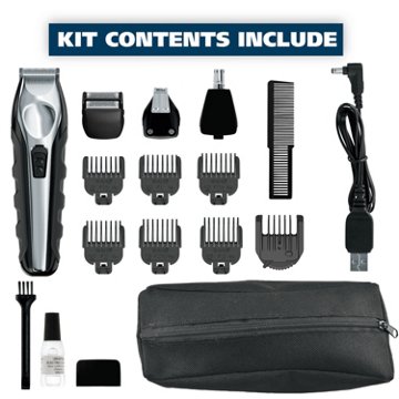 Wahl All-in-one Rechargeable Lithium Ion Grooming Kit, 1 ea