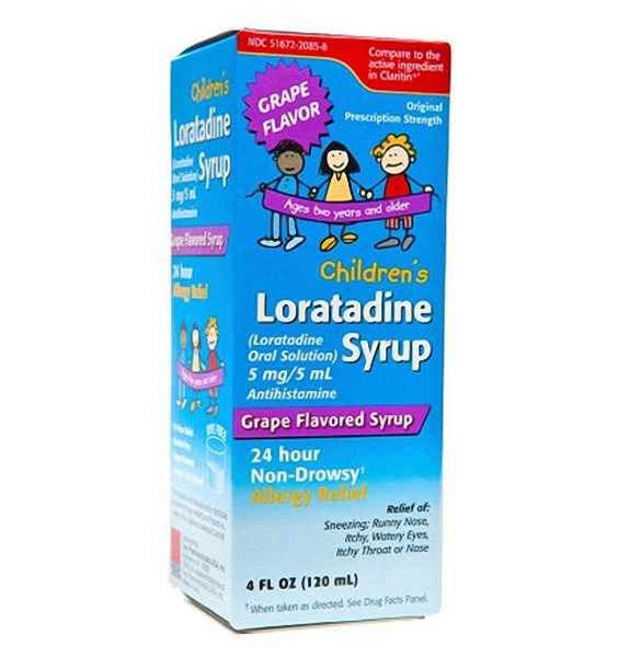 Taro Pharmaceuticals Children's Loratadine 5 mg/5 ml Syrup Shop Sinus & Allergy at HEB