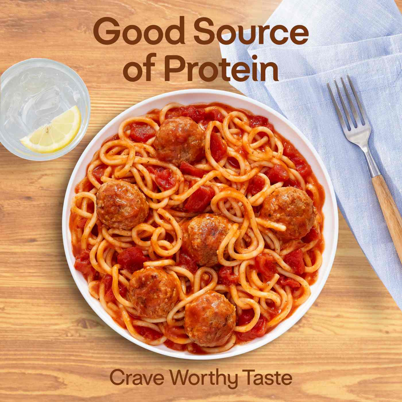 Lean Cuisine 17g Protein Spaghetti & Meatballs Frozen Meal; image 3 of 7