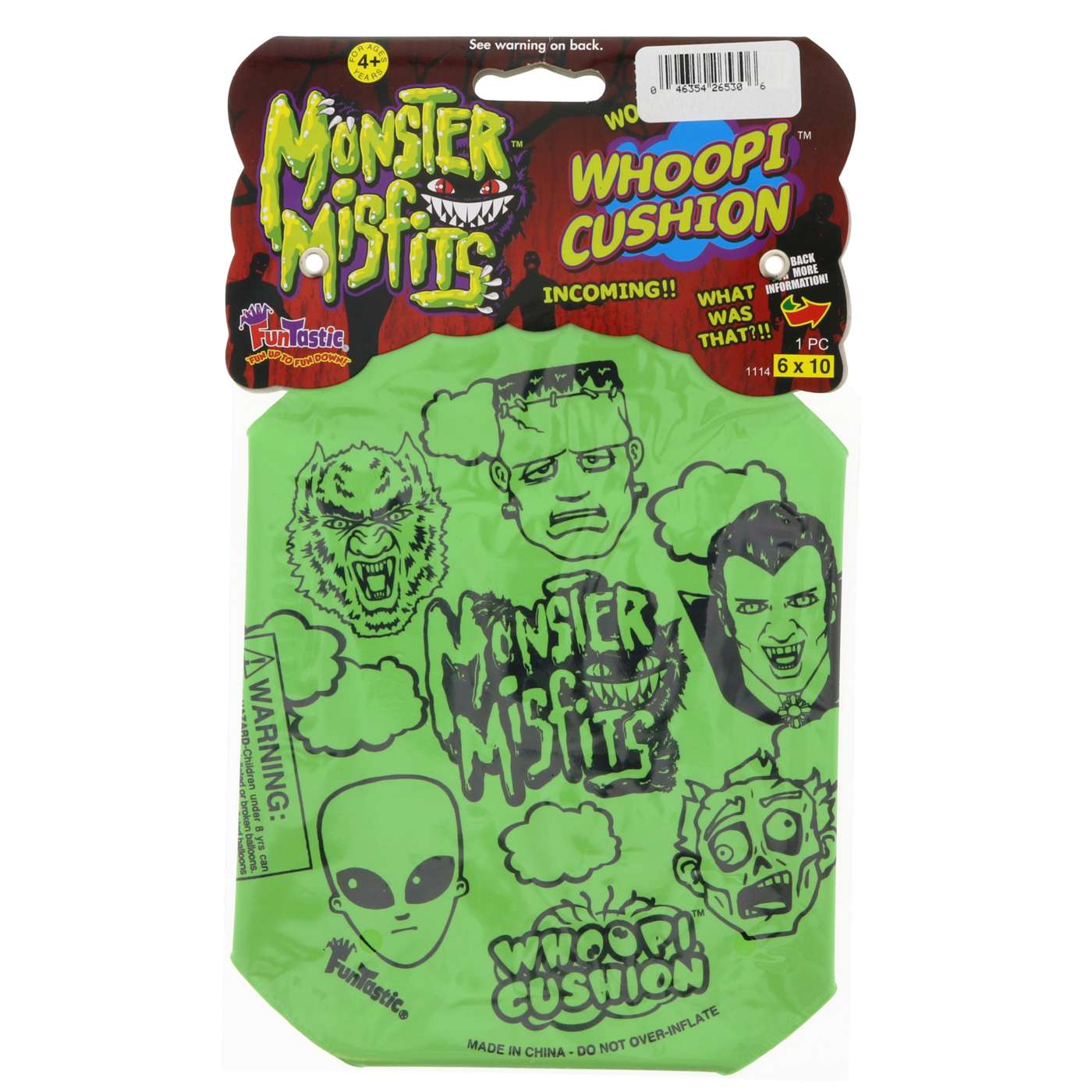 Funtastic Whoopi Cushions, Assorted Colors; image 2 of 3