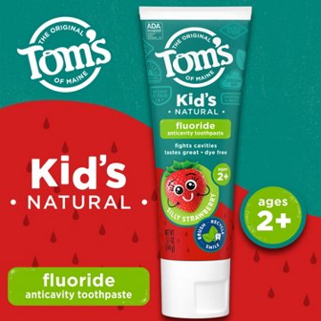 Tom's of Maine Children's Fluoride Toothpaste - Strawberry