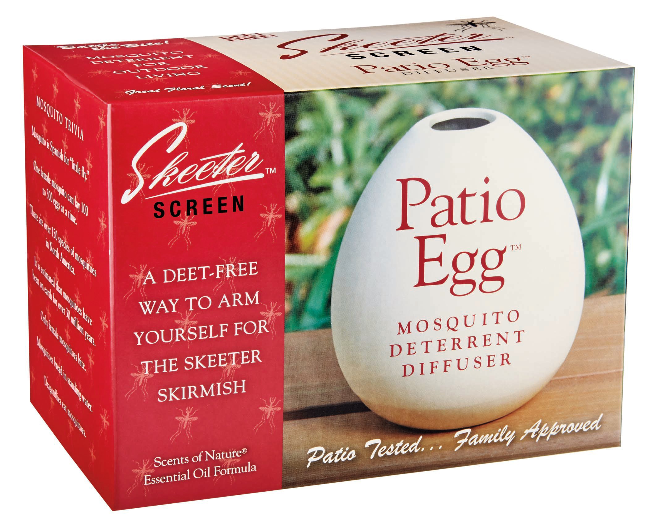 Skeeter Screen Patio Egg Mosquito Deterrent Diffuser - Shop Candles