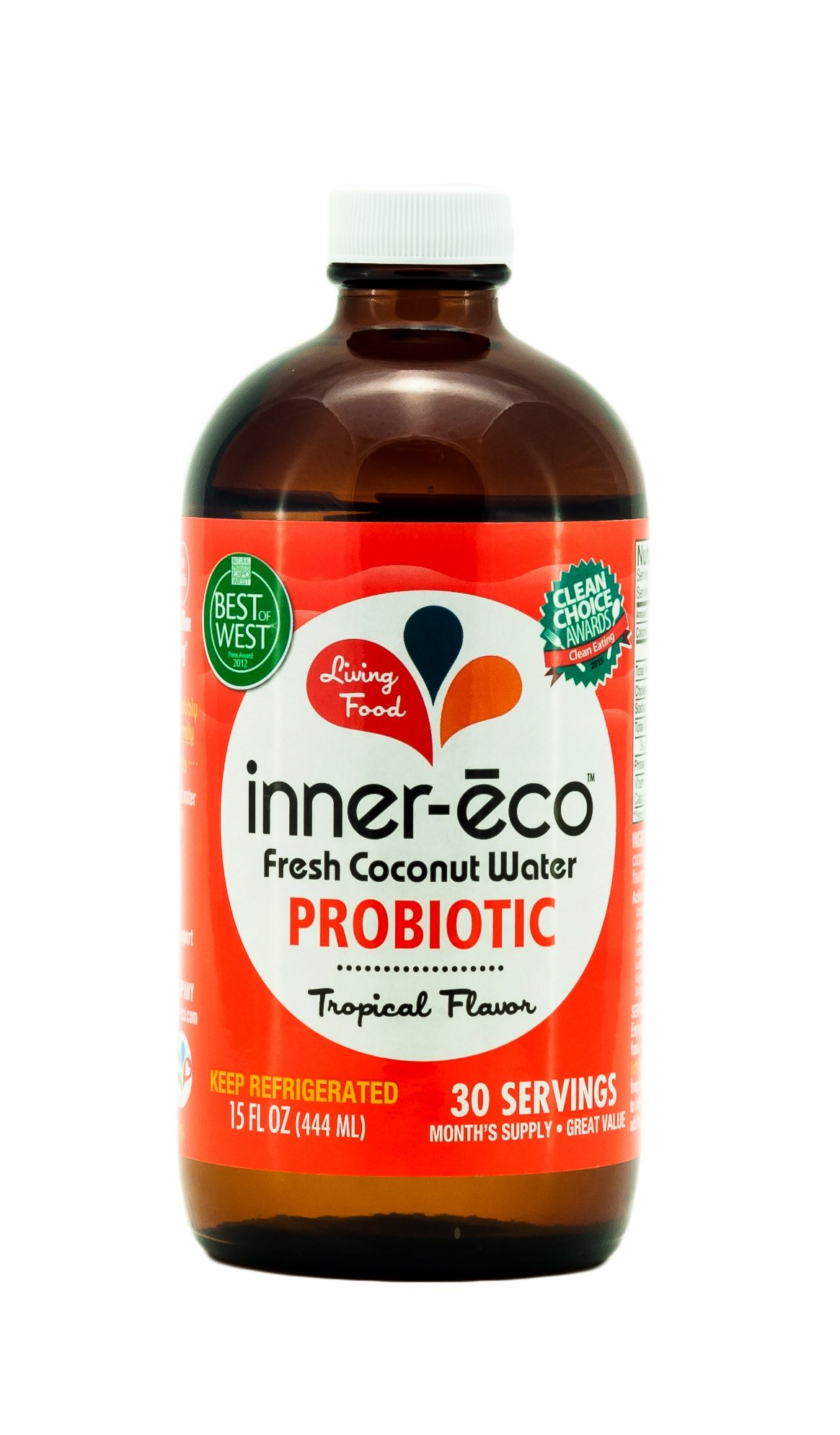 Inner Eco DairyFree Probiotic Kefir Tropical Flavor Shop Digestion