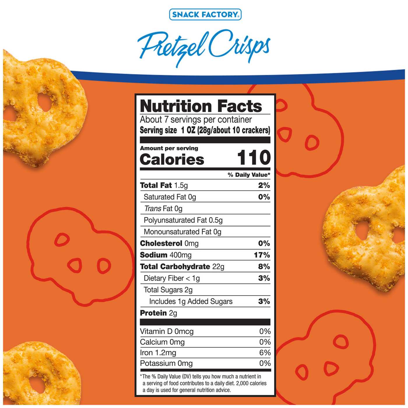 Snack Factory Buffalo Wing Pretzel Crisps; image 2 of 5