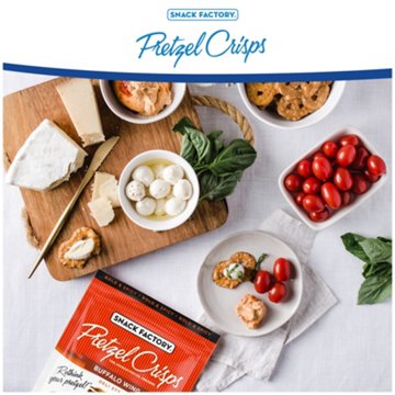 Snack Factory Buffalo Wing Pretzel Crisps