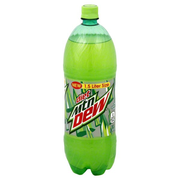 2 liter mountain dew caffeine