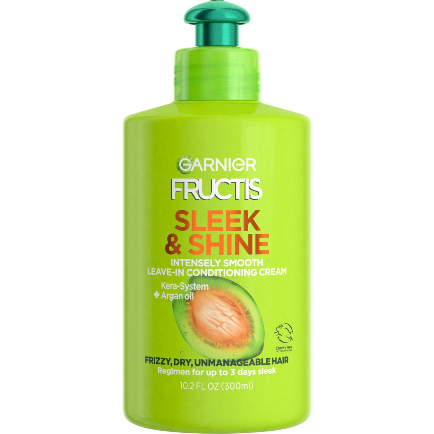 Garnier Fructis Sleek & Shine Intense Smooth Leave-In Conditioner; image 1 of 9