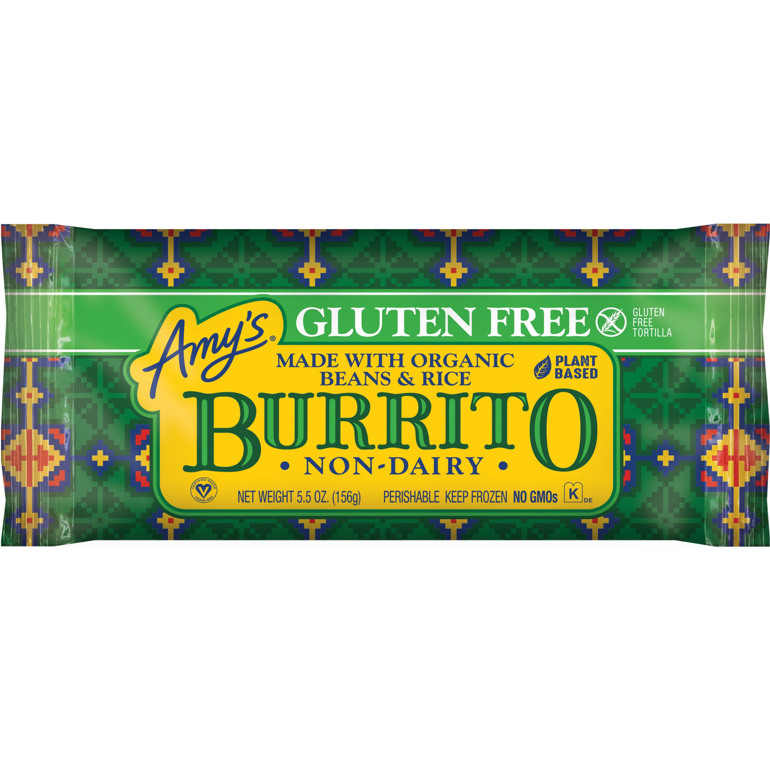 Amy S Gluten Free Non Dairy Burrito Shop Entrees Sides At H E B