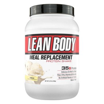 Labrada Lean Body Meal Replacement 35g Protein Shake Mix - Vanilla, 2.47 lbs