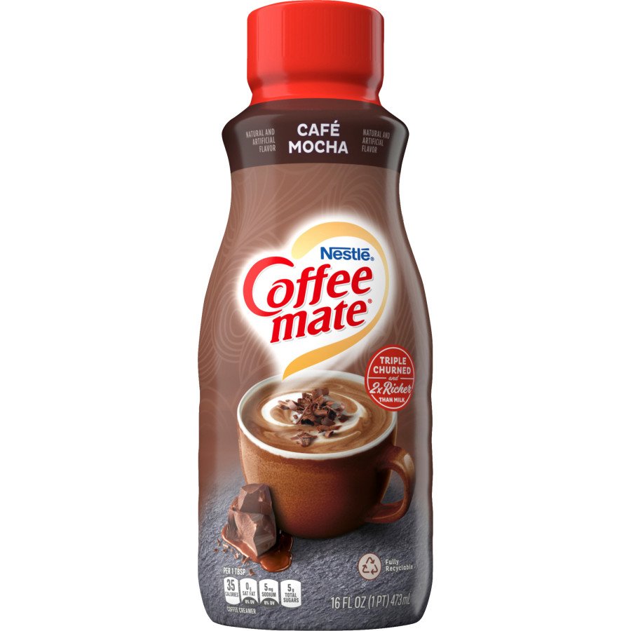 Nestle Coffee-Mate Cafe Mocha Liquid Coffee Creamer - Shop Coffee Creamer at H-E-B