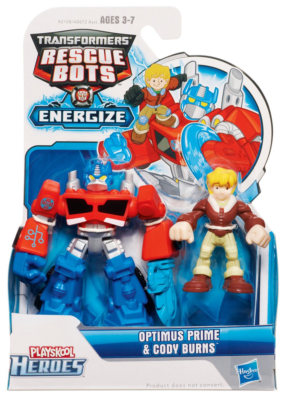 Playskool Heroes Transformers Rescue Bots Cody Burns Figure 