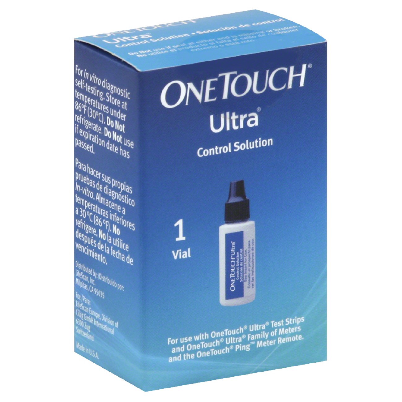 One Touch Ultra Control Solution Vial Shop at HEB
