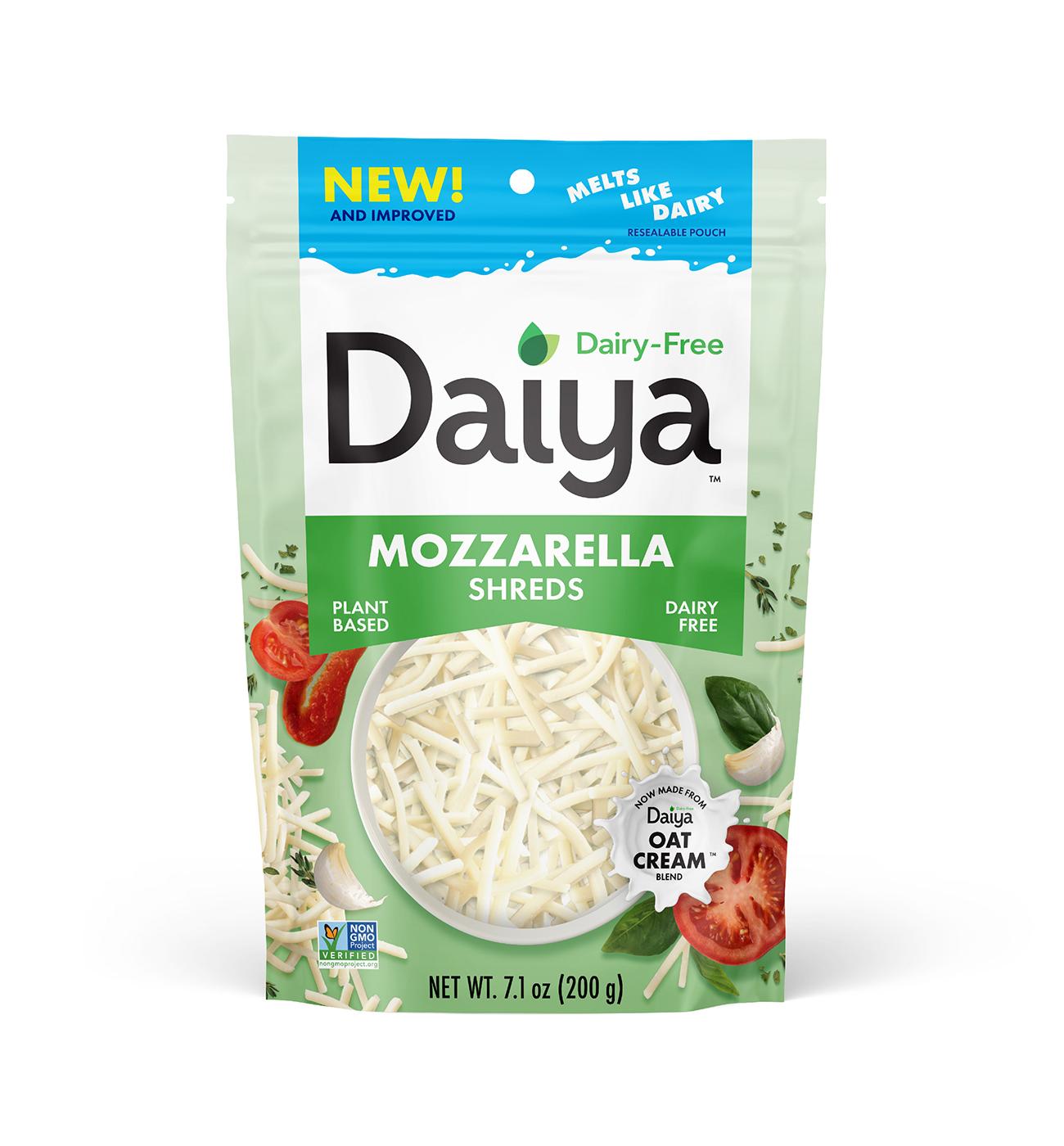 Daiya Dairy-Free Mozzarella Style Cheese Shreds; image 1 of 5