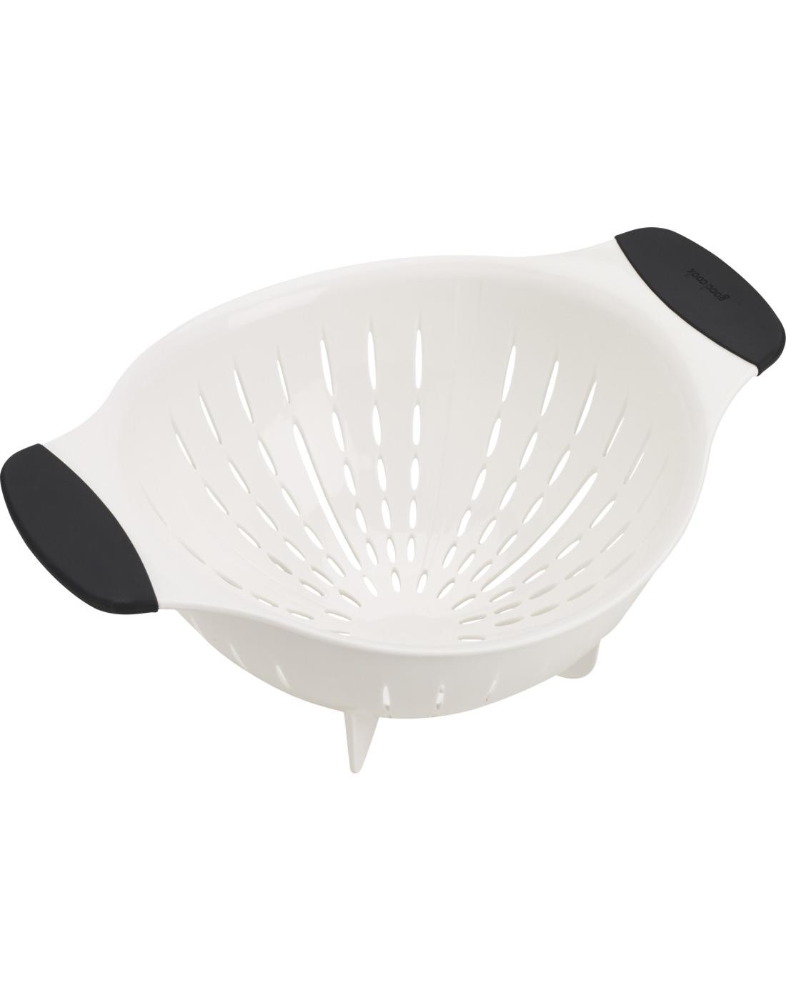 GoodCook Touch Plastic Colander - White; image 3 of 4