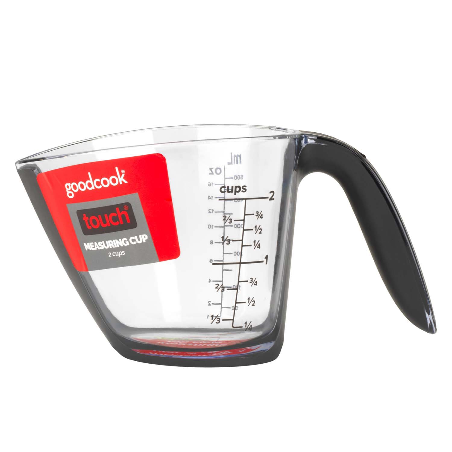Clear Measuring Cup with Measurements Good Cook 2-Cup 