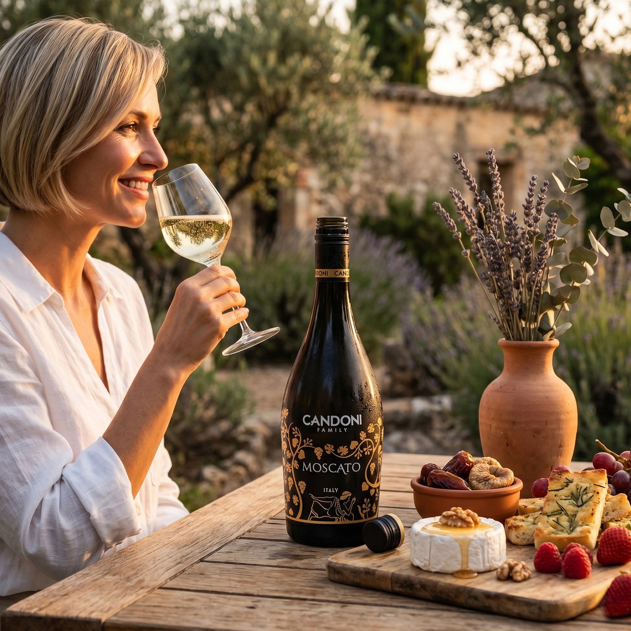 Candoni Moscato D'Italia Italy White Wine - Shop Wine at H-E-B