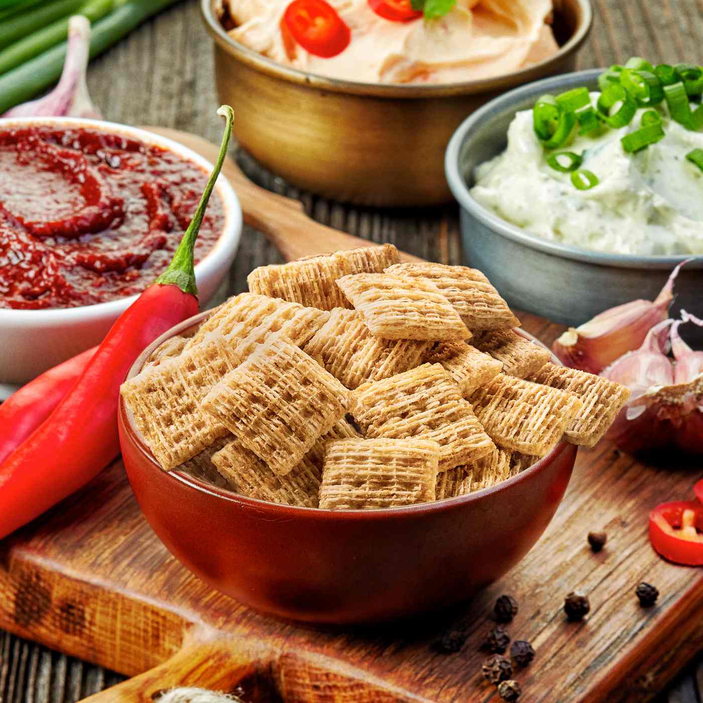 Triscuit Minis Original Whole Grain Wheat Crackers; image 4 of 10