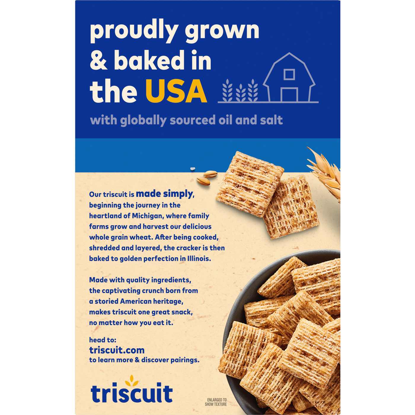 Triscuit Minis Original Whole Grain Wheat Crackers; image 6 of 10